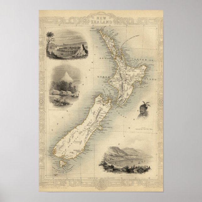 Neuseeland 3 poster (Vorne)