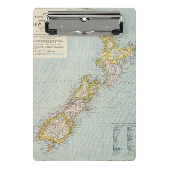 Neuseeland 4 mini klemmbrett (Vorderseite)