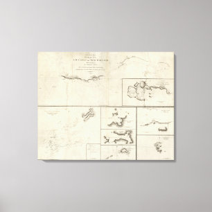 Neuseeland 5 leinwanddruck