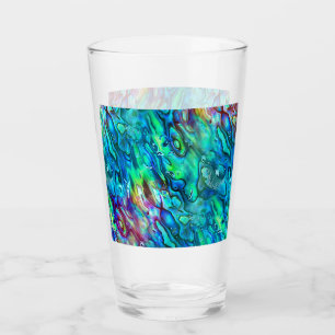 Neuseeland Abalone Paua Muschel Muster 1 Glas