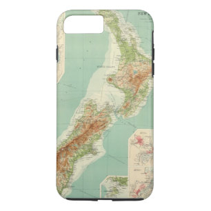 Neuseeland-Atlas-Karte Case-Mate iPhone Hülle