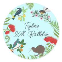 Neuseeland Bird Birthday