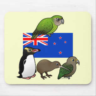 Neuseeland Birdorables Mousepad
