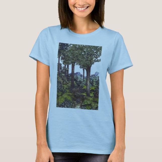 Neuseeland Bush von Lynda Vugler T-Shirt (Vorderseite)
