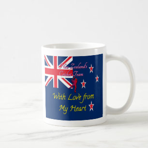 Neuseeland Cricket-Team: Liebe aus meinem Herzen K Tasse