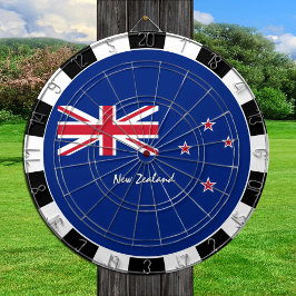 Neuseeland Dartboard, Game Board, N.Zealand Flag Dartscheibe