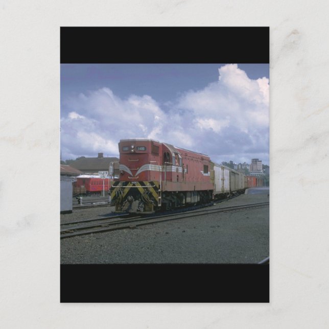 Neuseeland, EMD export_Züge der Welt Postkarte (Vorderseite)