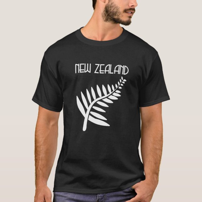 Neuseeland Fern T-Shirt (Vorderseite)