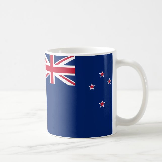 Neuseeland Flag Keramik Kaffee Tasse (Rechts)