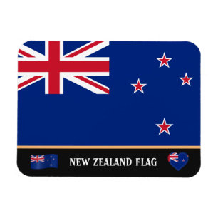 Neuseeland Flag & Zealand reisen, Urlaub /Sport Magnet