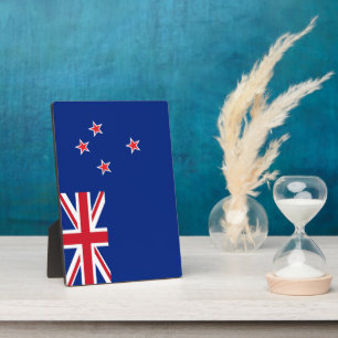 Neuseeland-Flagge Fotoplatte
