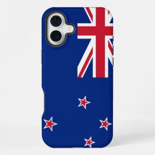 Neuseeland-Flagge iPhone 16 Plus Hülle