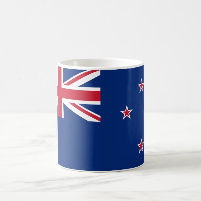 Neuseeland-Flagge Kaffeetasse (Mittel)