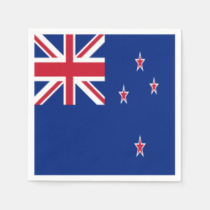 Neuseeland-Flagge Serviette