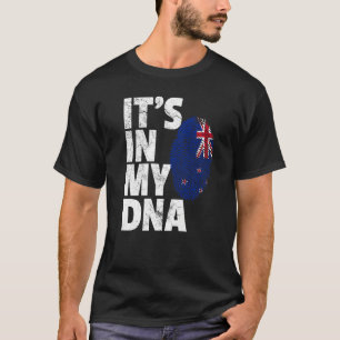Neuseeland-Flagge Stolz Land Heimat Nation Famili T-Shirt