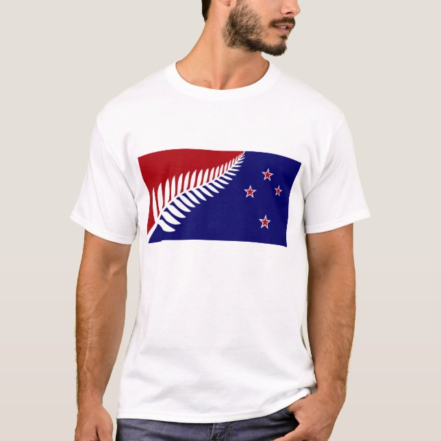 Neuseeland-Flagge T-Shirt (Vorderseite)
