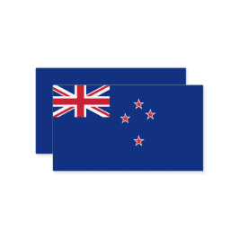 Neuseeland-Flagge Visitenkarte