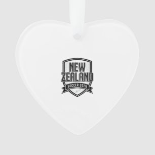 Neuseeland Fußball 2026 Fußball Bold Land Typogr Ornament