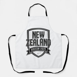 Neuseeland Fußball 2026 Fußball Bold Land Typogr Schürze