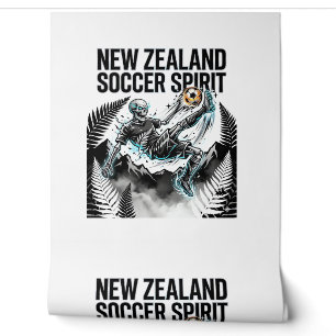 Neuseeland Fußball Geist Skelett Stürmer Nationen Tapete