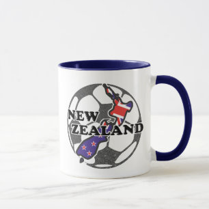 Neuseeland Fußball Kaffeetasse