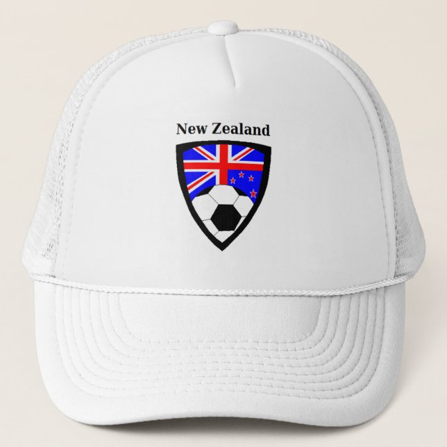 Neuseeland-Fußball Truckerkappe (Vorderseite)