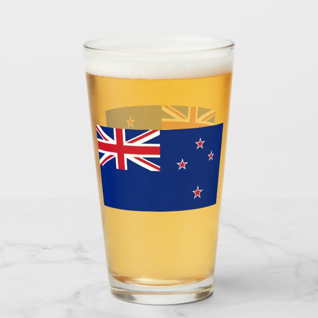 Neuseeland Glas (Vorne (Gefüllt))