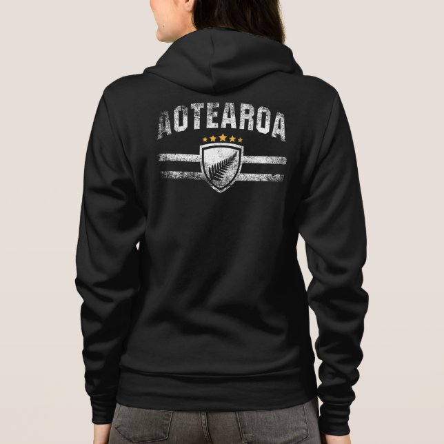 Neuseeland Hoodie (Rückseite)