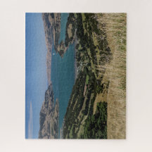 Neuseeland Jigsaw Puzzle - Akaroa alter Vulkan