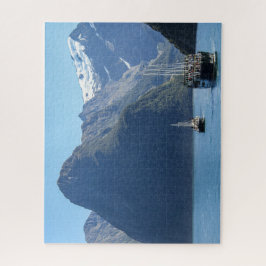 Neuseeland Jigsaw Puzzle - Cruising Milford Sound