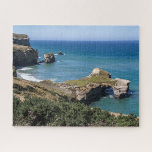 Neuseeland Jigsaw Puzzle - Tunnel Beach Dunedin