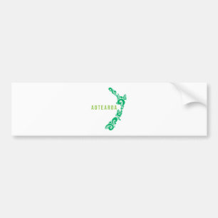 Neuseeland Karte Aotearoa New Zealander Geschenkid Autoaufkleber