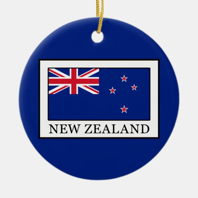 Neuseeland Keramikornament (Vorne)