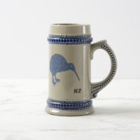 Neuseeland Kiwi Bierkrug