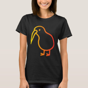 Neuseeland Kiwi Bird Animal Wildlife 3 T-Shirt