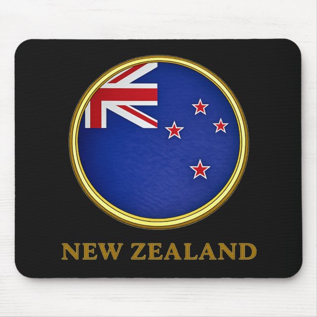 Neuseeland - Kiwi-Flagge Mousepad (Vorne)