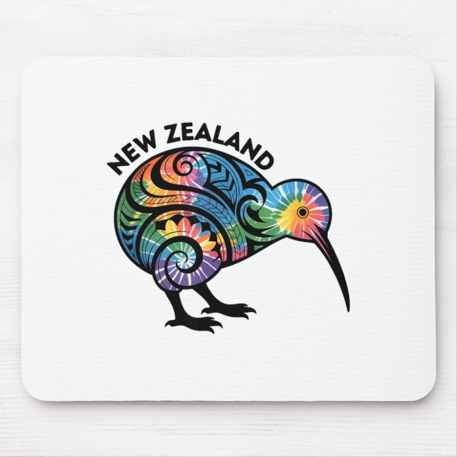 Neuseeland-Kiwi-Vogel Mousepad (Vorne)