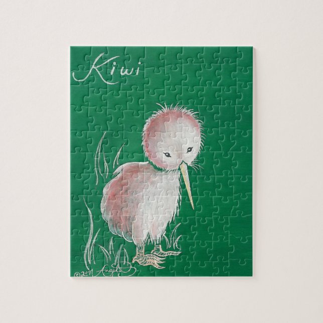Neuseeland-Kiwi-Vogel Puzzle (Vertikal)