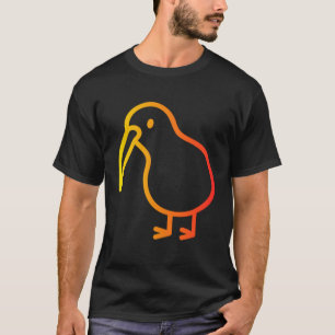 Neuseeland Kiwi Vogel Tier Wildnis 3 T-Shirt