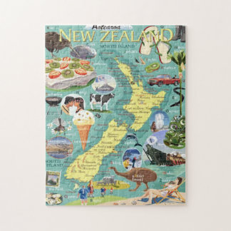 Neuseeland Kiwiana Puzzle