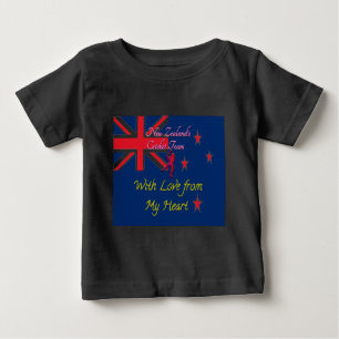 Neuseeland Kricket-Team: Liebe aus meinem Herzen K Baby T-shirt