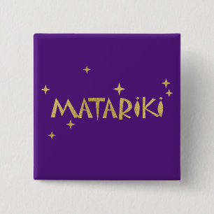 Neuseeland Maori - Matariki Stars 2 Button