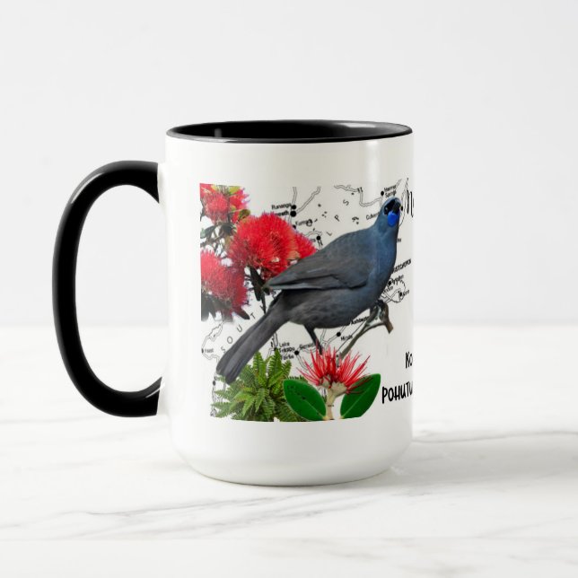 Neuseeland Native Bird Coffee Tasse (Links)
