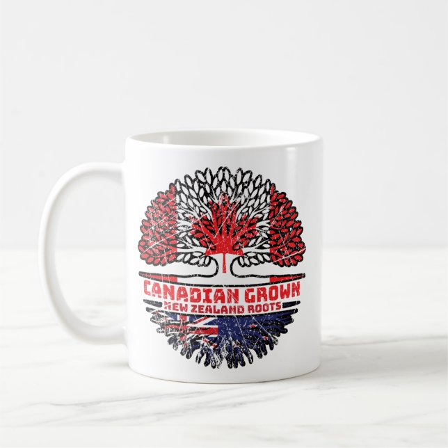 Neuseeland Neuseeland Kanadische Baumrooten Kaffeetasse (Links)
