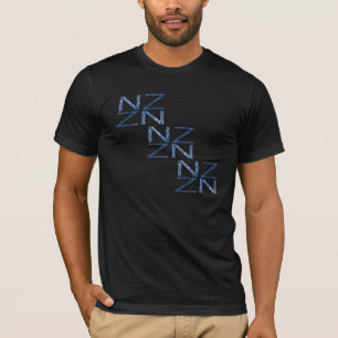 Neuseeland NZ Symbol Patriotisches Shirt