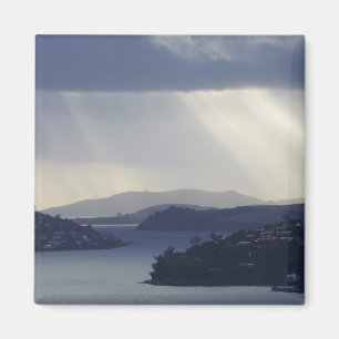 Neuseeland, Otago, Dunedin, Light Shafts überall Magnet
