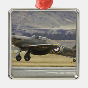 Neuseeland, Otago, Wanaka, Warbirds Over 6 Ornament Aus Metall