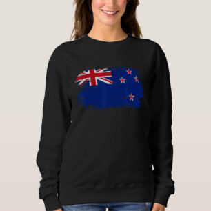 Neuseeland Outfit  Neuseeland Flagge Symbol  Ich l Sweatshirt