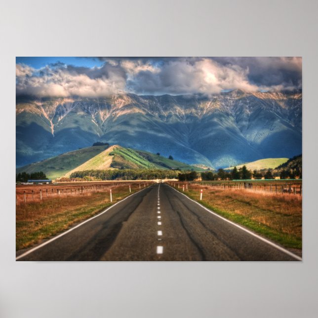 Neuseeland Poster (Vorne)