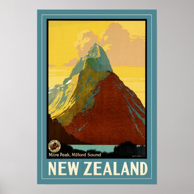 Neuseeland Poster (Vorne)